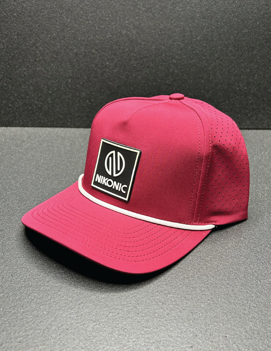 Nikonic Series No 2 - 5 Panel Hat Berry