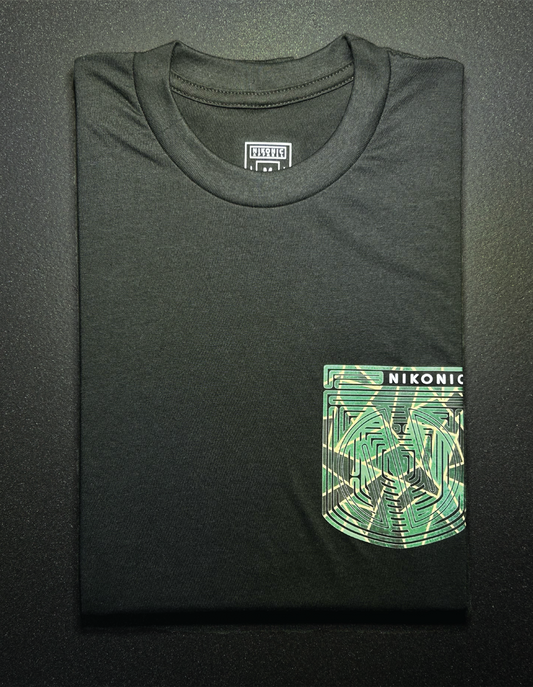 Nikonic Tee - Series No 2 Green and Gold