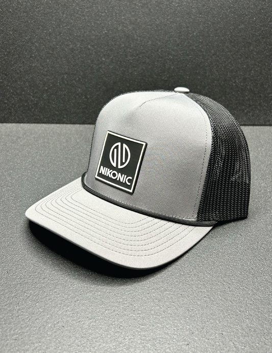 Nikonic Series No 3 - Hat - Trucker - Grey