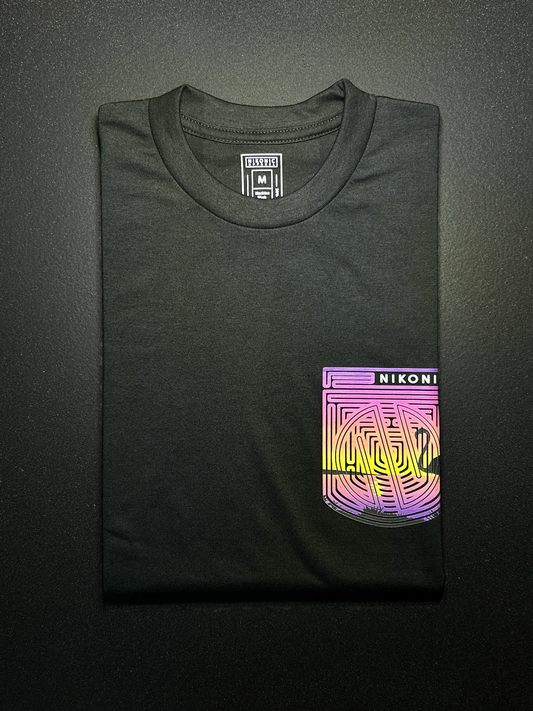 Nikonic Tee - Series No 2 Flamingo Sunset